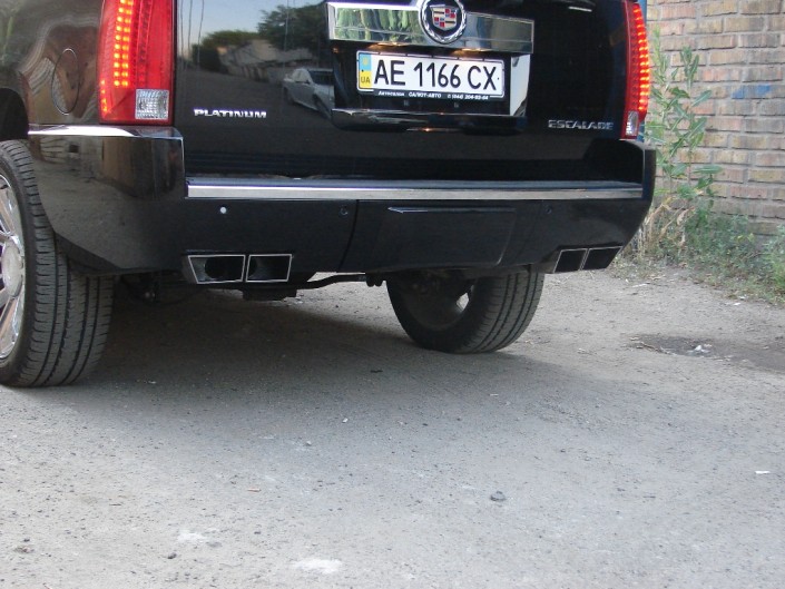 Cadillac Escalade тюнинг выхлопа